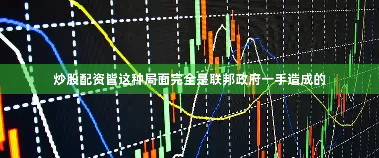 炒股配资皆这种局面完全是联邦政府一手造成的