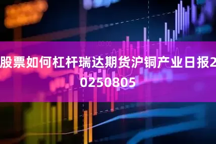 股票如何杠杆瑞达期货沪铜产业日报20250805